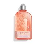 L'OCCITANE Cherry Blossom Bath & Shower Gel 250ml | Delicate, Floral & Fresh Scent | Luxury Body Cleanser for All Skin Types