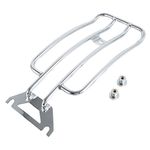 TCMT Chrome Solo Seat Luggage Rack Fits For Harley Davidson Touring Electra Glide Road King 1997-2023 Road Glide 1998-2023