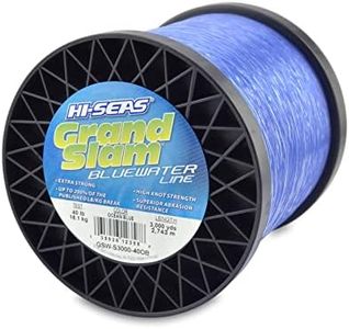 HI-SEAS Grand Slam Bluewater Monofilament Fishing Line, 40 lb, Ocean Blue, 3000 yd