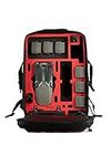 MC-CASES Backpack for DJI Mavic 2 Pro or Zoom/Enterprise and DJI Smart Controller Lots of Space - Many Pockets - Made in Germany