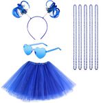 Horolam Tutu Costume Accessories, 80s Fancy Dress Costume Accessories 80s Costume Outfits Accessories for Girl Kids Women