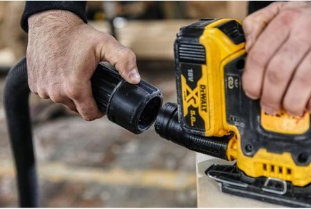 DEWALT 18V XR Cordless Palm Sander – Compact Power Tool