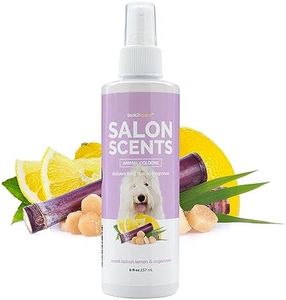 Bark2Basics Salon Scents Pet Grooming Cologne - 8 oz, Natural Professional Perfume for Dogs and Cats, Long Lasting, Deodorizing, Made in The USA (Sweet Italian Lemon)