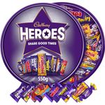 Cadbury Heroes Assorted Tub of Chocolates and Toffees 550g