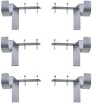 Curtain Rod Brackets,Douthfolle 6pc