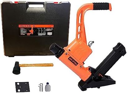Valu-Air 9800RC 3-in-1 Flooring Cleat Nailer and Stapler for 16-Gauge T & L Cleats and 15.5-Gauge Flooring Staples from 1-1/2” to 2”