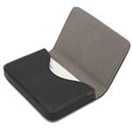 RFID Blocking Wallet - Minimalist Leather Business Credit Card Holder with Magnetic - Black2
