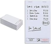 3.5 x 6 Blank White Guest Check Pad