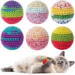 Retro Shaw Cat Toys Balls, Woolen Y