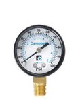 Campbell 0 psi 100 psi Pressure Gauge