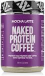 NAKED Protein Coffee - Premium Instant Coffee - Protein Shake, Iced Coffee, Protein Drinks, Delicious Keto Friendly and Gluten Free