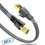 Cat 8 Ethernet Cable 3m, SWECENT Ny