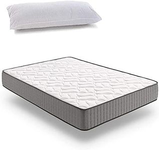 HOGAR24 ES -FR81-Colchón Viscoelástico 150 x 200 cm + Almohada Tacto Pluma. Alta Gama Núcleo Fresh Natur Alta Densidad Efecto Regenerador, Altura 30 cm