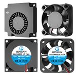 WINSINN 24V 40mm Fan Blower for Cooling Ender 3 / Pro Turbine Turbo 40x10mm 4010 DC Brushless Dual Ball Bearing, with Air Guide Parts - High Speed (Pack of 4Pcs)