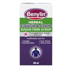 BENYLIN® Herbal Cough & Cold Sugar Free Syrup (1x 100ml), Traditional Herbal Medicine, with Pelargonium Root Dry Extract to Relieve Runny and Blocked Noses, Coughs and Sore Throats