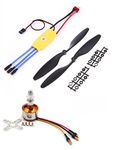 Invento Quadcopter kit BLDC Brushless Motor A2212 1400KV 30A ESC 1045 Propeller set