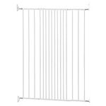 Safetots Extra Tall Screw Fitted Pet Safety Gate, 62.5cm - 106.8cm, White, 103.5cm in Height, Dog Stair Gate, Safety Barrier for Puppy