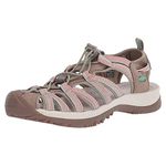 KEEN Women's Whisper Sandal, Taupe Coral, 5 UK