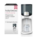 Baby Brezza Instant Baby Bottle Warmer – Make Warm Formula Bottle Instantly. Dispenses Warm Water 24/7. 3 Temperatures; No More Waiting with a Traditional Bottle Warmer