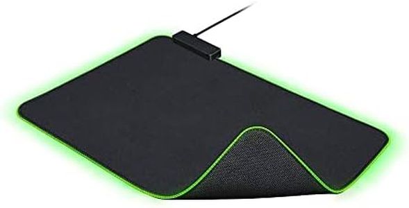 Razer Goliathus Chroma Gaming Mousepad: Customizable Chroma RGB Lighting - Soft, Cloth Material - Balanced Control & Speed - Non-Slip Rubber Base - Classic Black