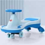 LuvLap Sunny Swing Car, Kids Push Car, Magic Car for Kids, Comfortable Seats & Durable, Ride On Magic Car for 3+ Years Baby Boy & Girl, Blue