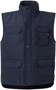 VELILLA 108; Chaleco acolchado multibolsillos; Color Azul Navy; Talla XXL