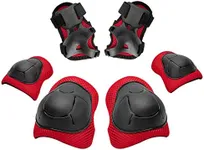 Kids/Youth Knee Pad Elbow Wrist Pads Guards Protective Gear Set, for Roller Skates,Cycling Bike,Skateboard,Inline Skatings ,Scooter Riding ,and Other Outdoor Sports Activities