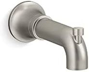 Kohler 27422-BN Tone Wall-Mount Diverter Bath spout, Vibrant Brushed Nickel