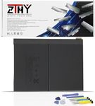 ZTHY A2288 Tablet Battery for iPad Air 2020 4th Generation Gen 4 A2316 A2324 A2325 A2072 Wi-Fi iPad13.1 iPad13.2 64GB 256GB EMC MYFN2LL/A MYFM2LL/A MYFT2LL/A MYHY2LL/A MYGX2ZP/A MYGX2ZP/A MYJ62LL/A