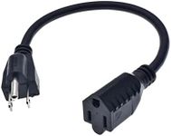 Short Power Extension Cord,16AWG/13