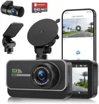 Dash Cam Front and Rear,4K+1080P Wi