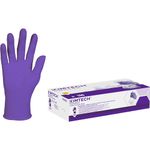 Kimberly-Clark Kimtech KC 500 Purple Nitrile Exam Gloves 55082-5.9 Mil, Ambidextrous, 9.5" - Medium Size, 10 Box X 100 Nitrile Gloves (Total 1000 Gloves Pack) From Kimberly Clark