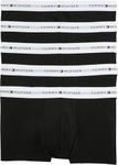 Tommy Hilfiger Men’s 5 Pack Trunks Underwear, Multicolor (Black/Black/Black/Black/Black), M