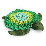Turtle Snuffle Mat for Dogs Small | Dog Snuffle Mat | Snuffle Mat for Large Dogs | Foraging Mat for Dogs | Washable Non-Slip Interactive Feed Puzzle | Entertainment and Stress Relief for Pets