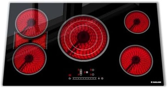 GASLAND 36 Inch Electric Cooktop, 5 Burners with Bridge Zone, 220-240V
