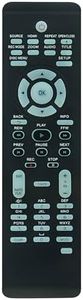 Replace Remote Control fit for Philips DVD Recorder DVDR3475 DVDR3475/37B DVDR3475/37 DVDR3437 DVDR3475/37X