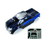 Redcat Racing Pickup Truck Body (1/10 Scale), Black/Blue