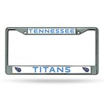 Tennessee Titans Chrome License Plate Frame by Rico