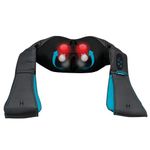 HoMedics Shiatsu Portable Neck Massager with Heat - Deep Tissue Muscle Massage Machine for Neck & Shoulder with 3 Speed Levels, 4 Massage Nodes & Touch Control Panel - Pain Relief Products