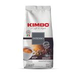 Kimbo Coffee, Espresso Intenso, Whole Coffee Beans, Medium Roast, 12/13, Italian Coffee, 1 x 250g