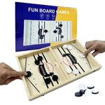 EACHHAHA Fast Sling Puck Game,Slingshot Hockey Game, Board Game Toy,Funny Table Games,Parent-child Interactive Toy, Football Board Games for Adults & Kids