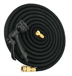 Expandable Garden Hose Pipe – 250FT Flexible Expandable Garden Car Wash Pipe with Multi Function Spray Nozzle Included - The Ultimate Solution for Effortless Watering and Storage