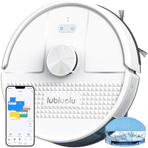 Lubluelu Robot Vacuum 4500Pa,3-in-1 Robot Vacuum Cleaner and Mop,Lidar Navigation,Smart Mapping,Customized Mode,Quiet,App/Alexa,Robot Vacuum Cleaner SL68 for Hair,Hard Floor,Carpet