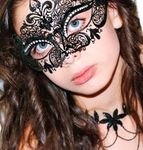 Exlinonline Lace Masquerade Mask El