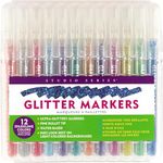 Studio Series Glitter Marker Set (12-piece set)