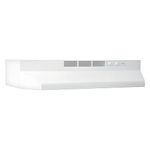 Broan 413001 ADA Capable Non-Ducted Under-Cabinet Range Hood, 30-Inch, White