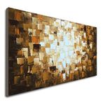 Seekland Large Textured Abstract Wall Art Modern Oil Painting on Canvas Picture Artwork Decor for Wall