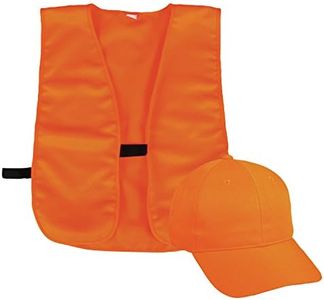 Outdoor Cap BLZCPV Vest and Cap Combo Adult Blaze, Blaze Orange