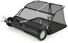 TANGZON Tow Behind Lawn Sweeper, 42