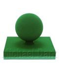 val spicer® Funeral Tribute 3D Foam Shape Football on Pitch